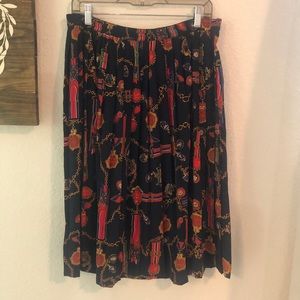 Vintage Alfred Dunner Accordion Pleat Skirt
